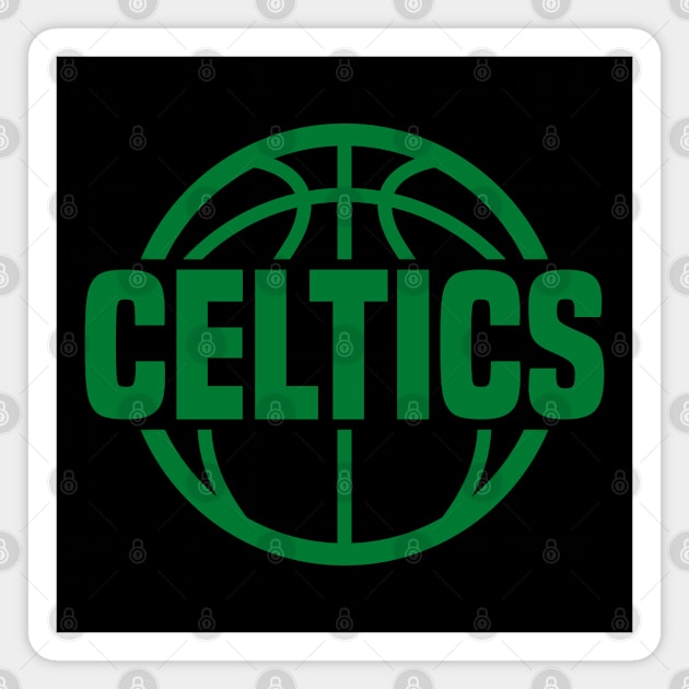 Boston Celtics 7 Magnet by HooPet